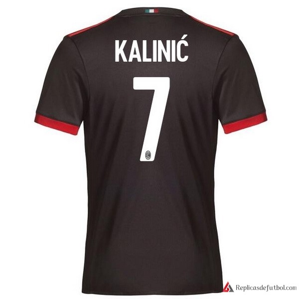 Camiseta Milan Tercera equipación Kalinic 2017-2018